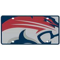 Houston Cougars Full Color Mega Inlay License Plate