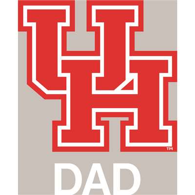 Houston Cougars Transfer Decal - Dad