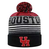 Houston Cougars Top of the World Overt Cuff Knit Beanie