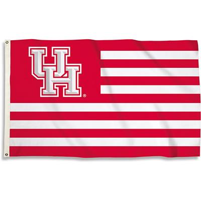 Houston Cougars 3' x 5' Flag - Stripes