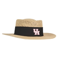 Houston Cougars Ahead Gambler Straw Hat