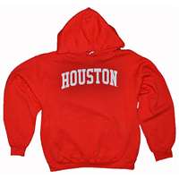 Houston Hooded Sweatshirt, Red