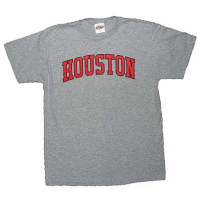 Houston T-shirt - Arch Print, Heather