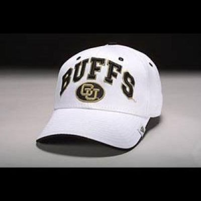 Colorado Buffaloes Hat - White Adjustable By Zephyr