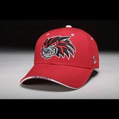 North Carolina State Hat - Red Adjustable By Zephyr