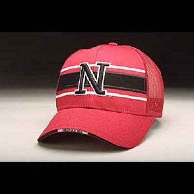 Nebraska Hat - Red Adjustable By Zephyr