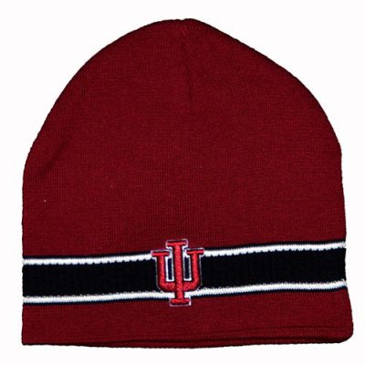 Indiana Hoosiers Knit Hat - Top Of The World Dasher Knit Beanie Cap
