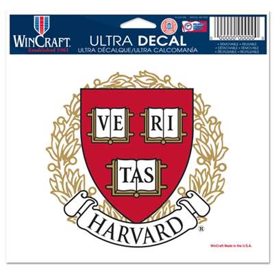 Harvard Crimson Ultra Decal 5" x 6"