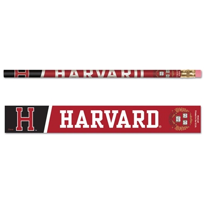 Harvard Crimson Pencil - 6-pack