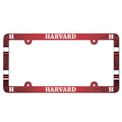Harvard Crimson Plastic License Plate Frame