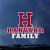 Harvard Crimson Transfer Decal - Family