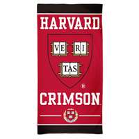 Harvard Crimson Spectra Beach Towel