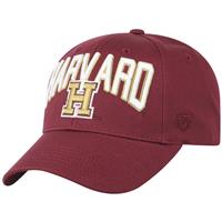 Harvard Crimson Top of the World Overarch Adjustable Hat