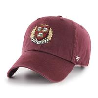 Harvard Crimson 47 Brand Clean Up Adjustable Hat - Maroon