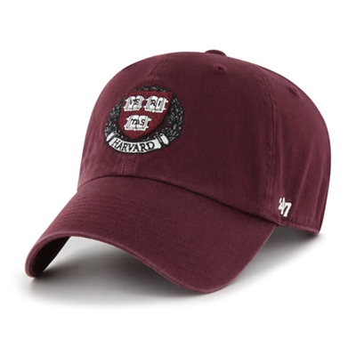 Harvard Crimson 47 Brand Clean Up Adjustable Hat -