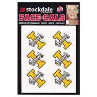 Idaho Vandals Repositionable Face Stickers