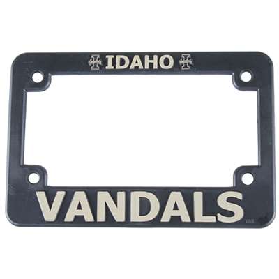 Idaho Vandals Plastic Motorcycle License Plate Frame