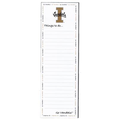 Idaho Vandals Magnetic To Do List Pad