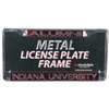 Indiana Hoosiers Metal Alumni Inlaid Acrylic License Plate Frame