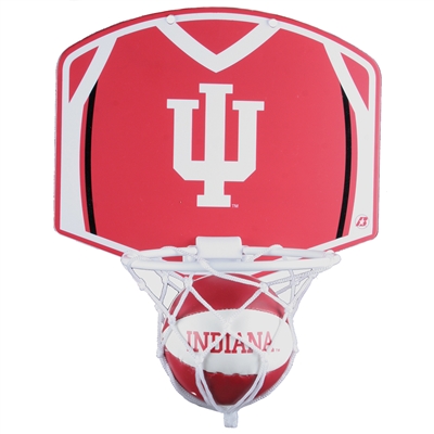 Indiana Hoosiers Mini Basketball And Hoop Set
