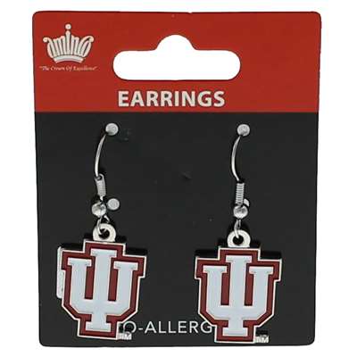 Indiana Hoosiers Dangler Earrings