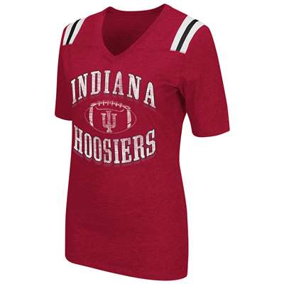 Indiana Hoosiers Women's Artistic T-Shirt