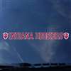 Indiana Hoosiers Automotive Transfer Decal Strip