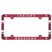 Indiana Hoosiers Plastic License Plate Frame
