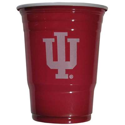 Indiana Hoosiers Plastic Game Day Cup - 18 Count