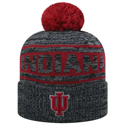 Indiana Hoosiers Top of the World Sock It 2 Me Knit Beanie