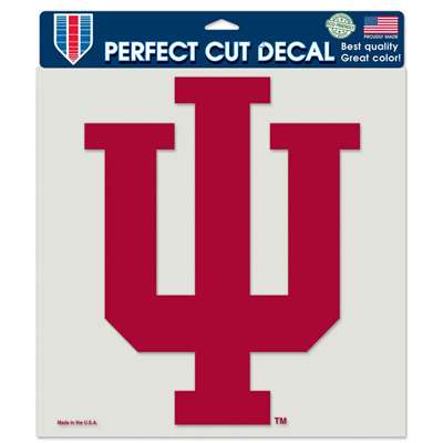 Indiana Hoosiers Full Color Die Cut Decal - 8" X 8"