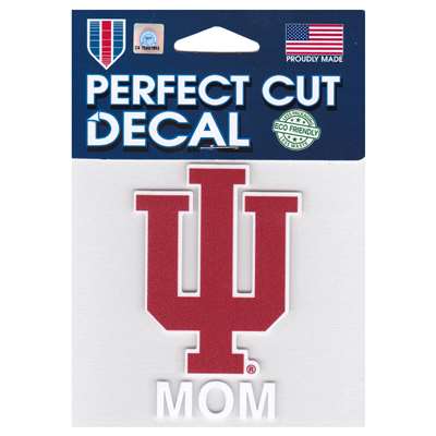 Indiana Hoosiers Perfect Cut Decal - Mom