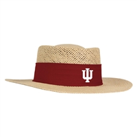 Indiana Hoosiers Ahead Gambler Straw Hat