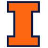 Illinois Fighting Illini Die-Cut Transfer Decal - I Logo