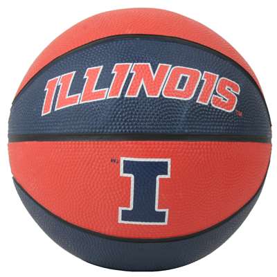 7-Inches NCAA Illinois Fighting Illini Mini Basketball 