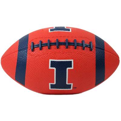 Illinois Fighting Illini Mini Rubber Football