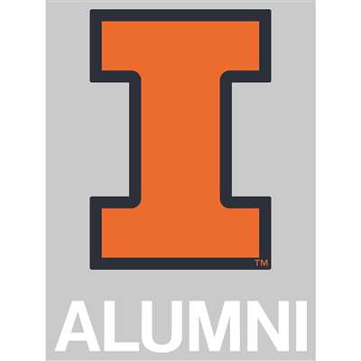 Illinois Fighting Illini Transfer Decal - Alumni