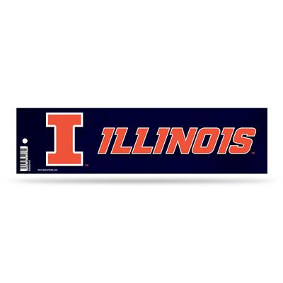 Illinois Fighting Illini Bumper Sticker