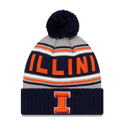 Illinois Fighting Illini New Era Cheer Knit Beanie