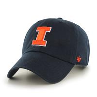 Illinois Fighting Illini 47 Brand Clean Up Adjustable Hat - Navy