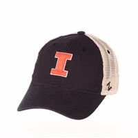 Illinois Fighting Illini Zephyr Campus Trucker Adjustable Hat