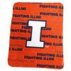 Illinois Fighting Illini Classic Fleece Blanket