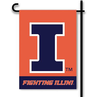 Illinois Fighting Illini 2-Sided Garden Flag