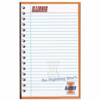 Illinois Fighting Illini 5" x 8" Memo Note Pad - 2
