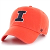 Illinois Fighting Illini 47 Brand Clean Up Adjustable Hat - Orange