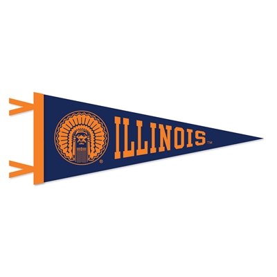 Illinois Fighting Illini Pennant