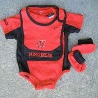 Wisconsin College Baby Set - Nike