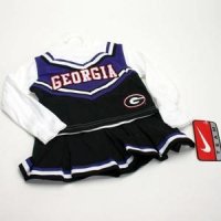 Georgia Toddler 2-piece Long Sleeve Cheerleader Outfit By Nike