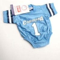 North Carolina Football Infant Creeper / Youth Bubble Suit