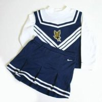 Marquette Toddler 2-piece Long Sleeve Cheerleader Outfit By Nike